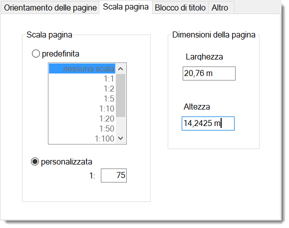 Disegno in scala